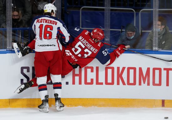 Russia Ice Hockey Kontinental League Lokomotiv - CSKA