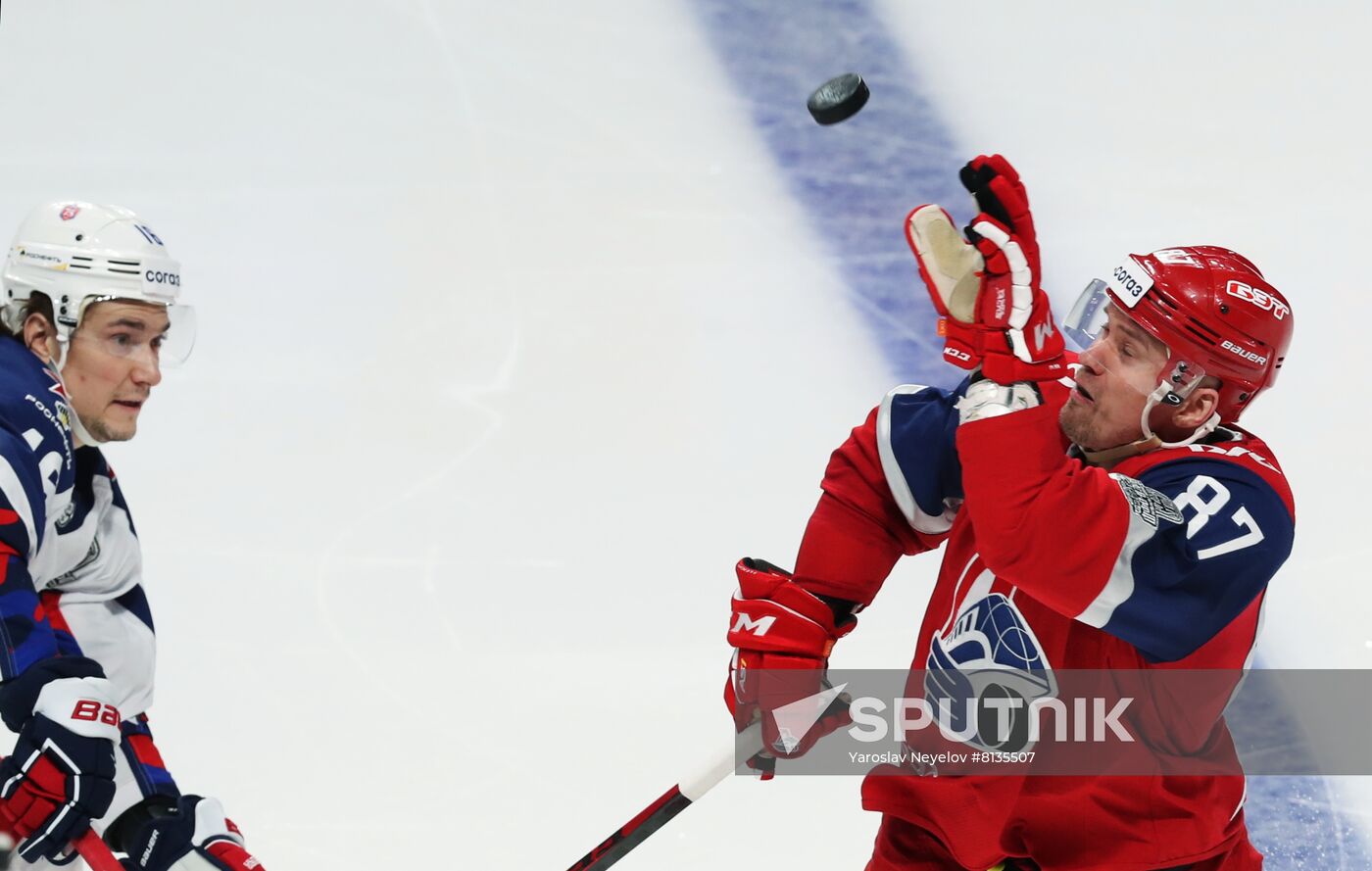 Russia Ice Hockey Kontinental League Lokomotiv - CSKA