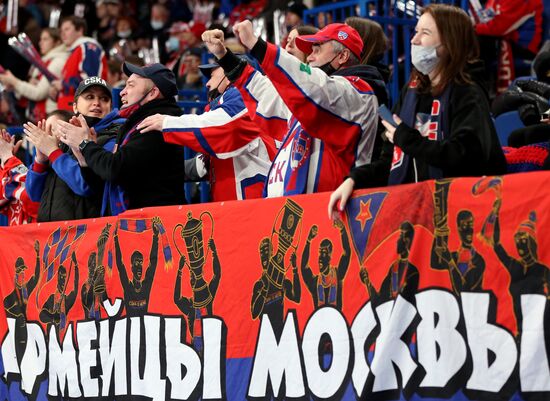 Russia Ice Hockey Kontinental League Lokomotiv - CSKA