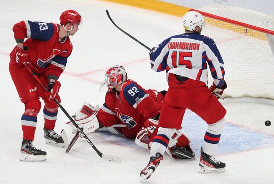 Russia Ice Hockey Kontinental League Lokomotiv - CSKA