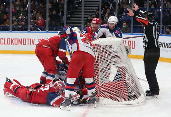 Russia Ice Hockey Kontinental League Lokomotiv - CSKA