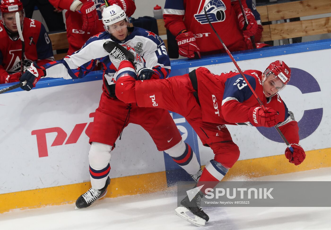 Russia Ice Hockey Kontinental League Lokomotiv - CSKA