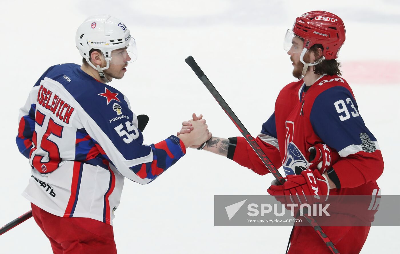 Russia Ice Hockey Kontinental League Lokomotiv - CSKA