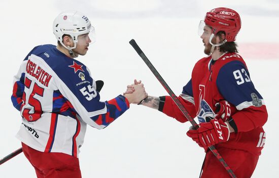 Russia Ice Hockey Kontinental League Lokomotiv - CSKA