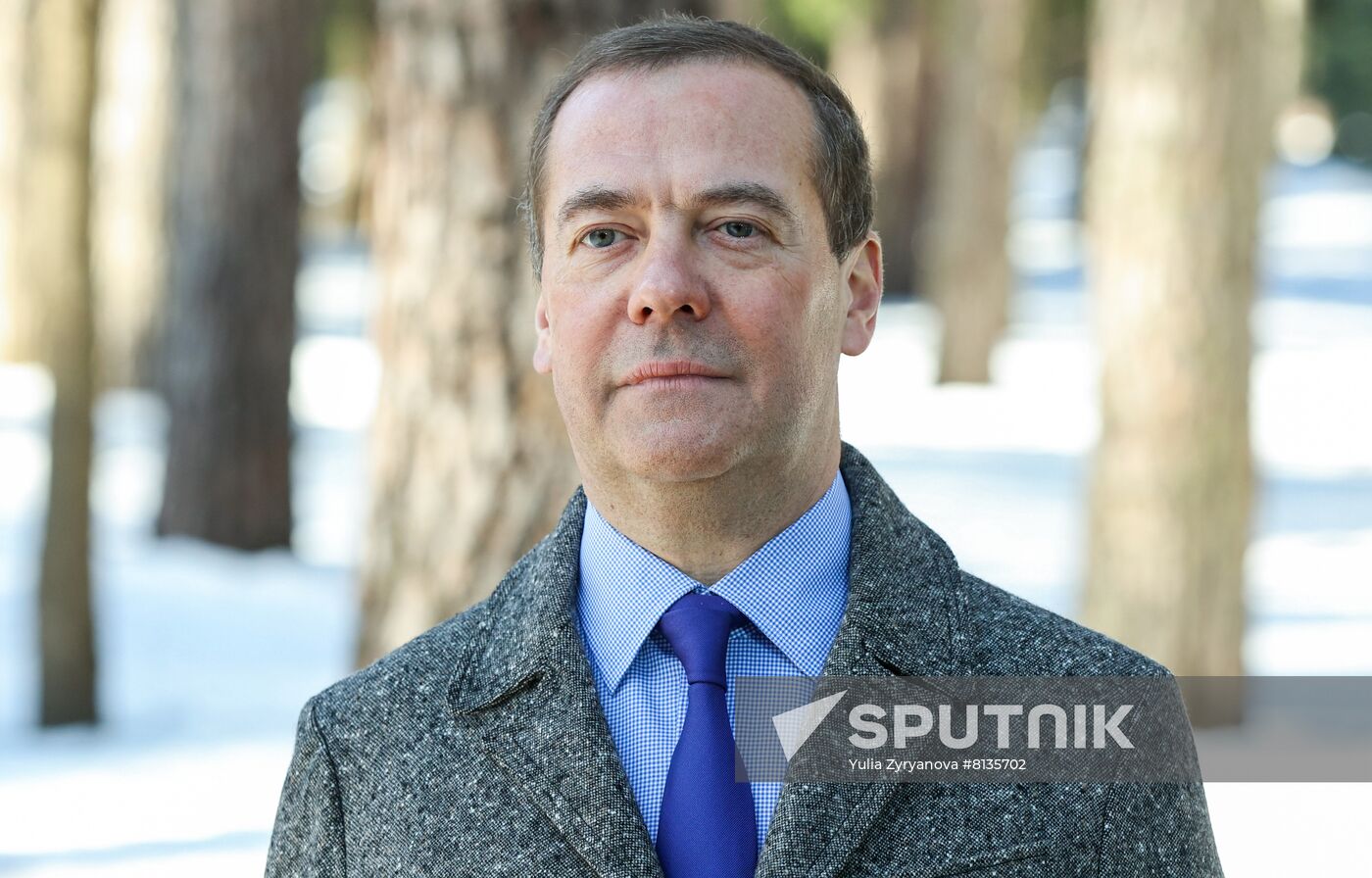 Russia Medvedev International Women's Day