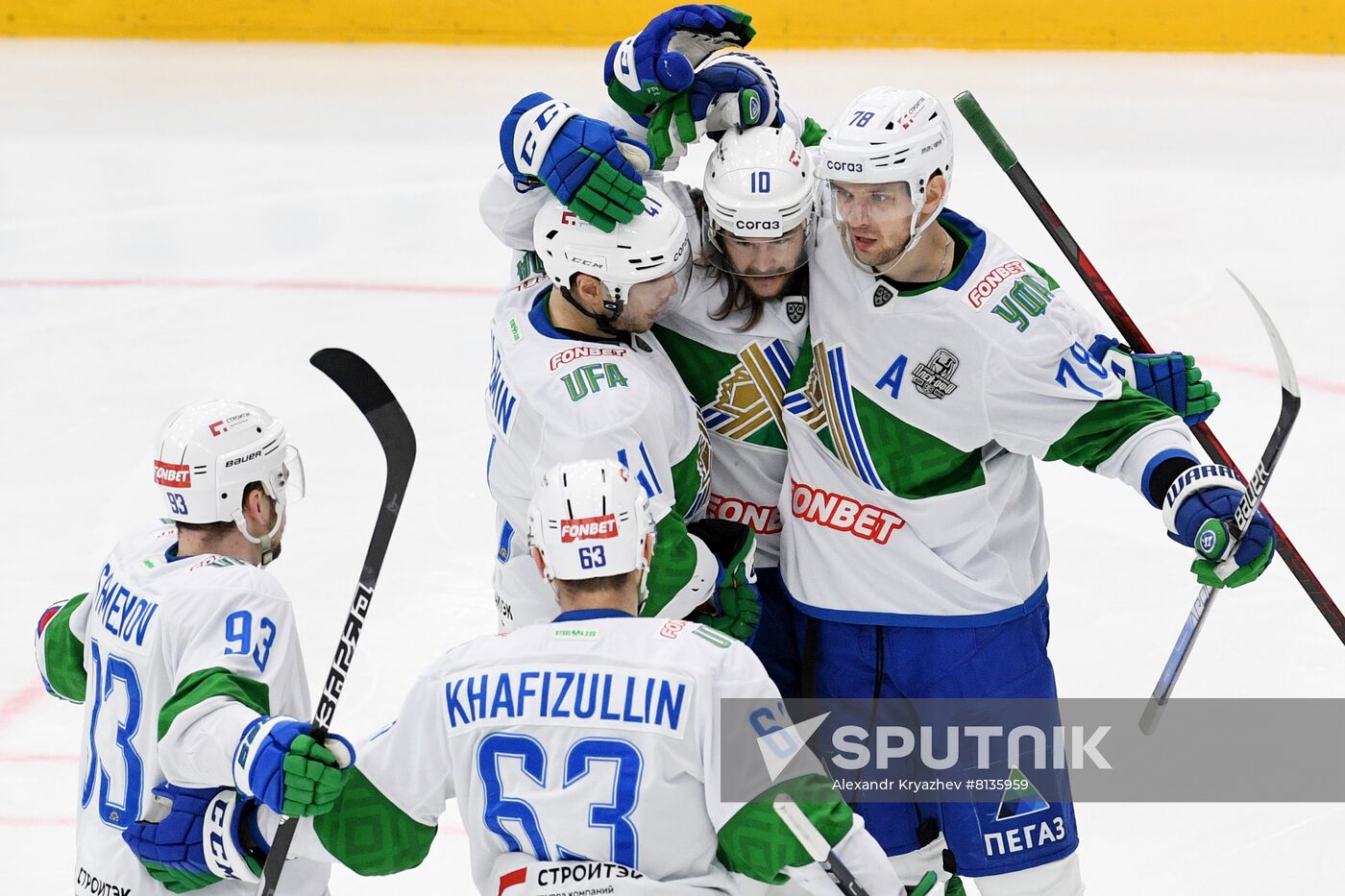 Russia Ice Hockey Kontinental League Sibir - Salavat Yulaev