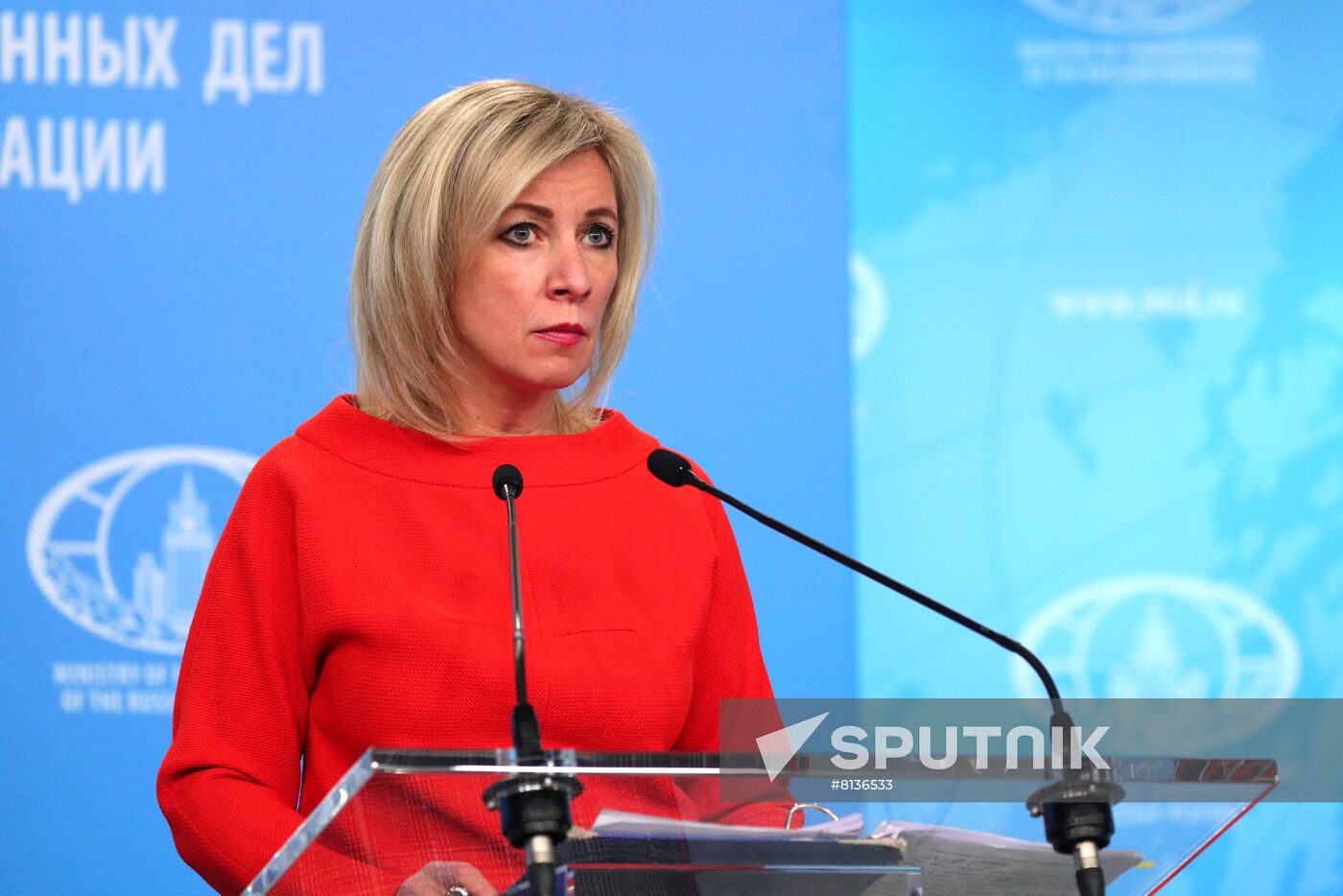 Russia Zakharova Briefing