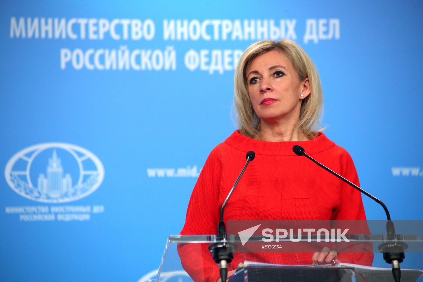 Russia Zakharova Briefing