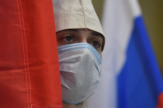 Russia Military Support Rallies