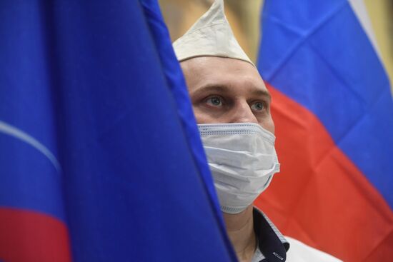 Russia Military Support Rallies