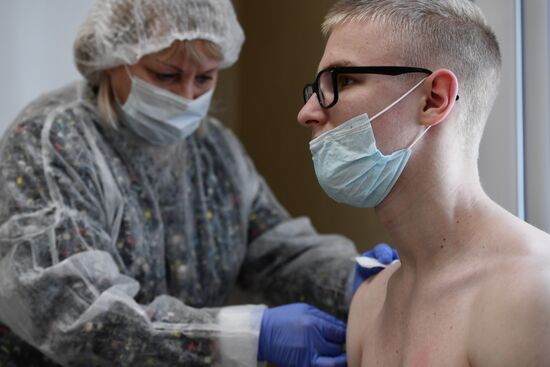 Russia Coronavirus Vaccination