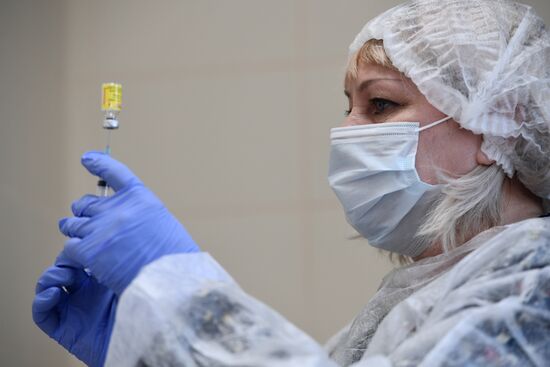 Russia Coronavirus Vaccination