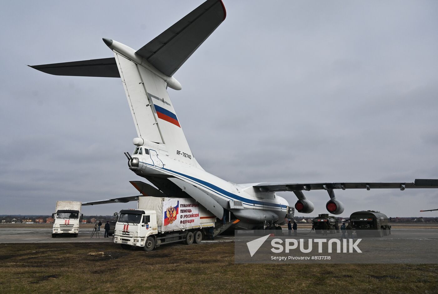 Russia Ukraine Humanitarian Aid