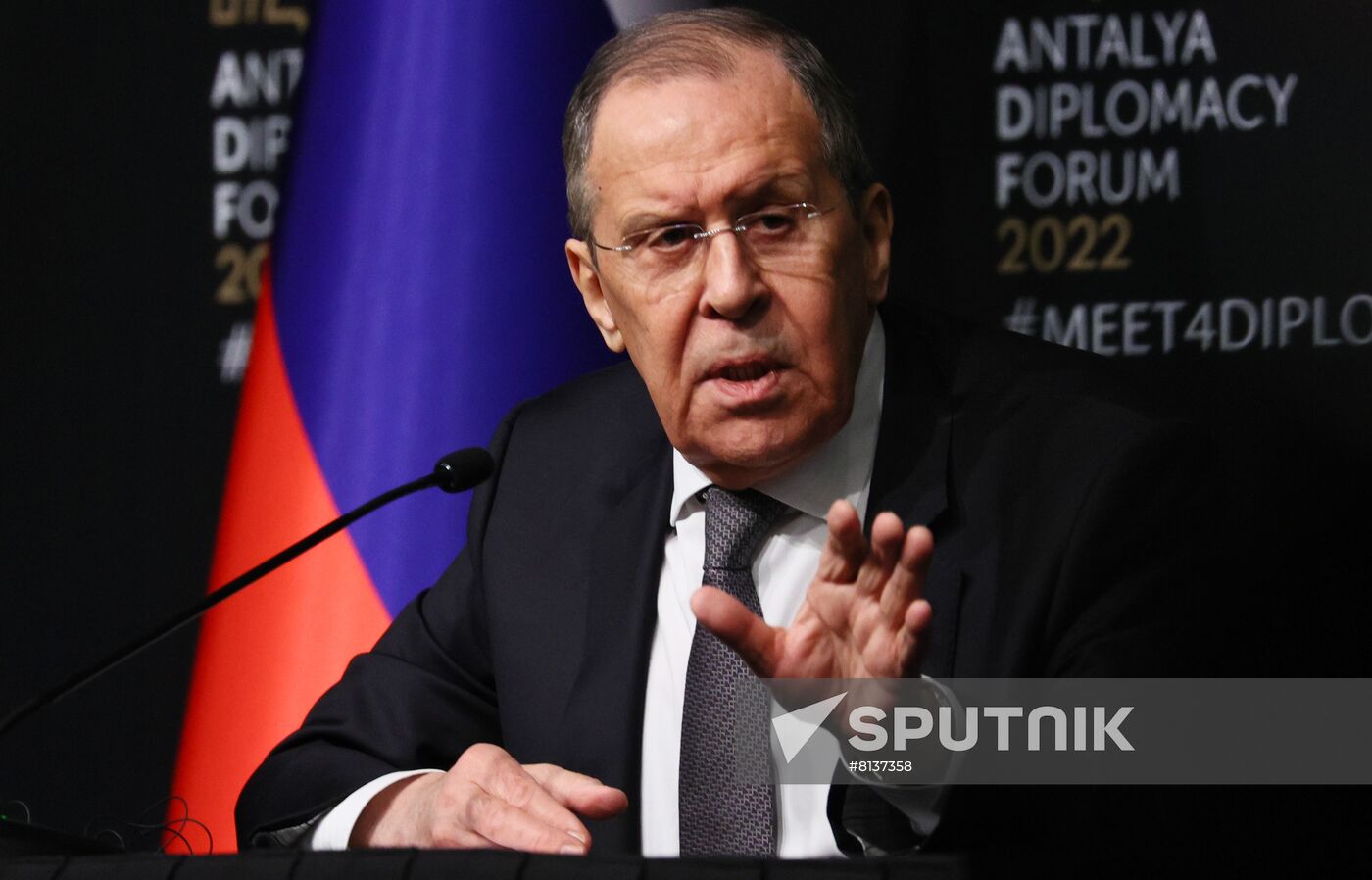 Turkey Antalya Diplomacy Forum Sideline Meetings