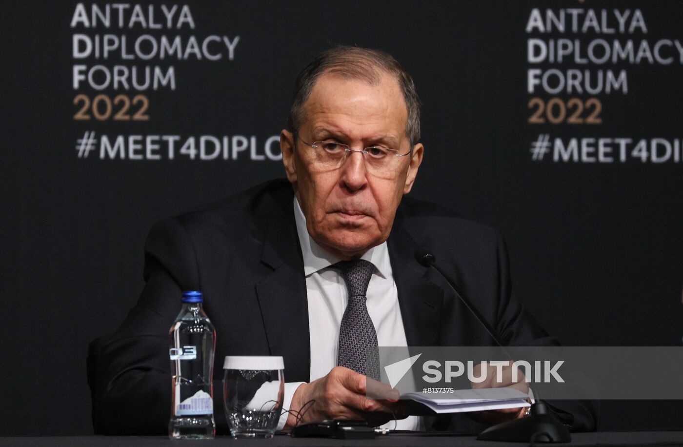 Turkey Antalya Diplomacy Forum Sideline Meetings