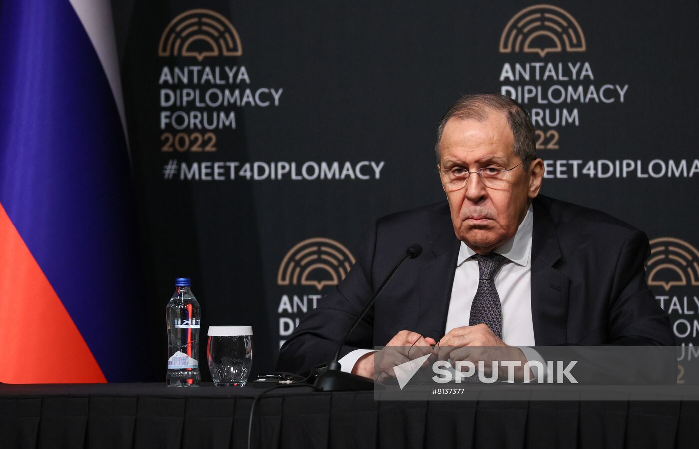 Turkey Antalya Diplomacy Forum Sideline Meetings