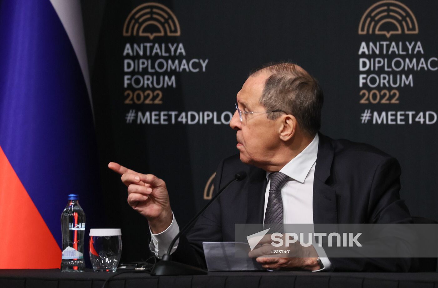 Turkey Antalya Diplomacy Forum Sideline Meetings