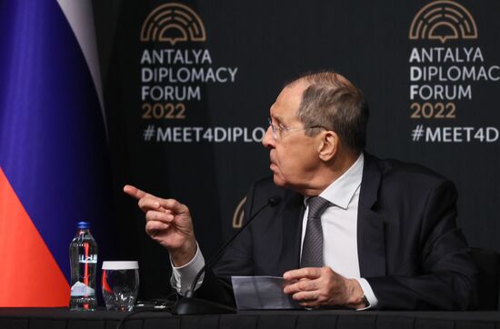 Turkey Antalya Diplomacy Forum Sideline Meetings