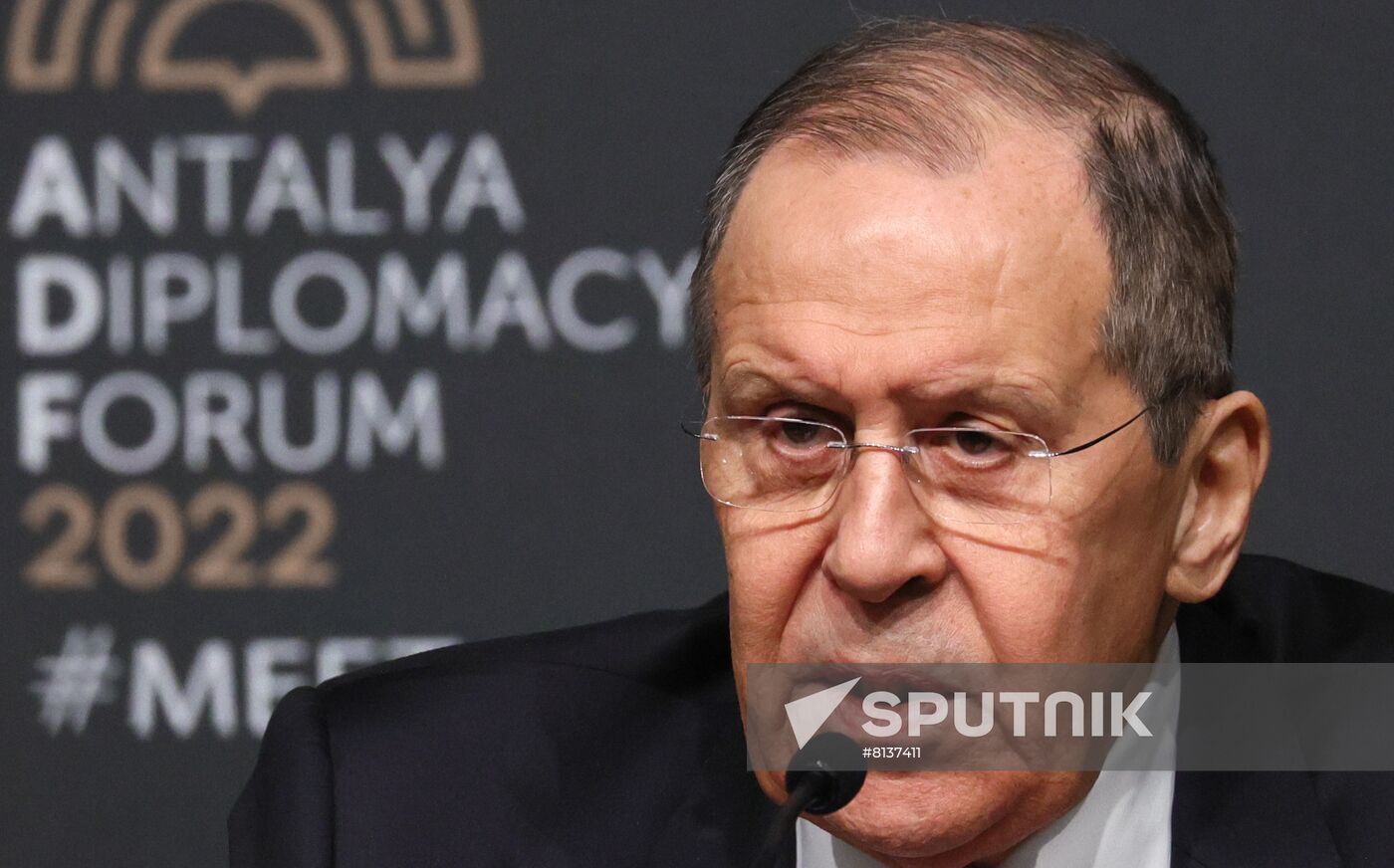 Turkey Antalya Diplomacy Forum Sideline Meetings