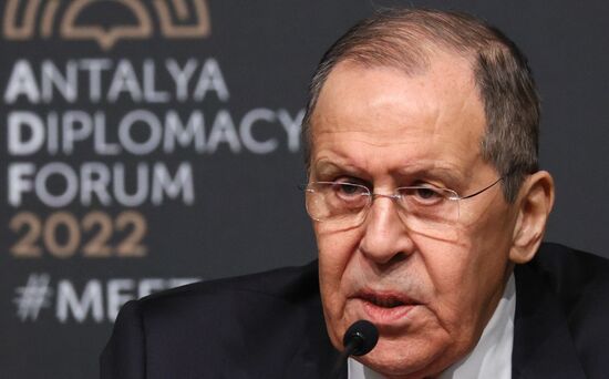 Turkey Antalya Diplomacy Forum Sideline Meetings