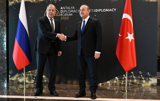 Turkey Antalya Diplomacy Forum Sideline Meetings