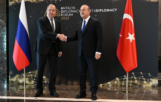 Turkey Antalya Diplomacy Forum Sideline Meetings