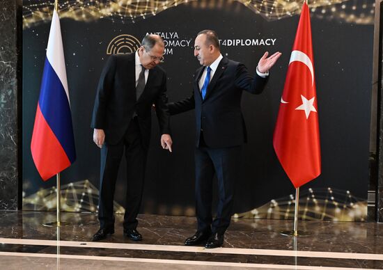 Turkey Antalya Diplomacy Forum Sideline Meetings