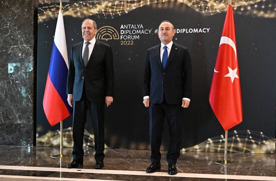 Turkey Antalya Diplomacy Forum Sideline Meetings