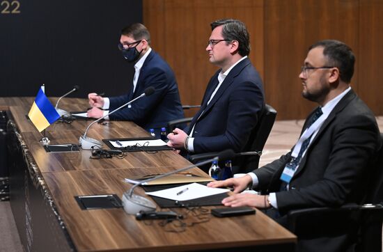 Turkey Antalya Diplomacy Forum Sideline Meetings