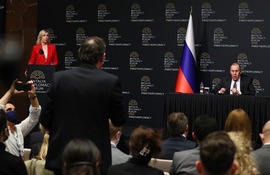 Turkey Antalya Diplomacy Forum Sideline Meetings