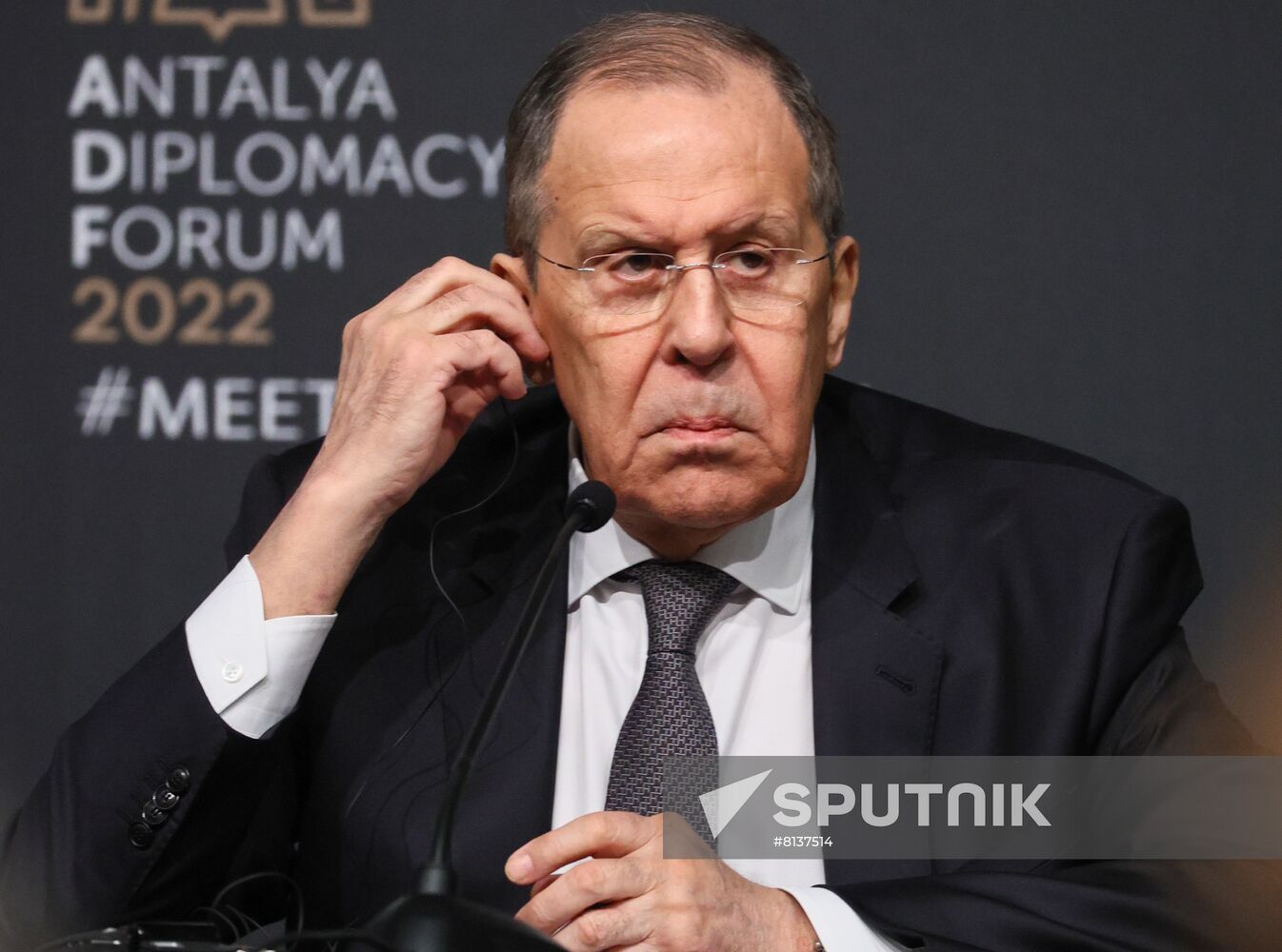 Turkey Antalya Diplomacy Forum Sideline Meetings