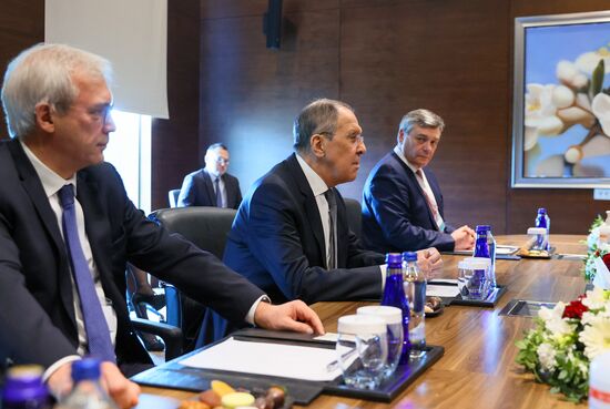 Turkey Antalya Diplomacy Forum Sideline Meetings