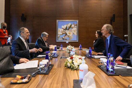 Turkey Antalya Diplomacy Forum Sideline Meetings