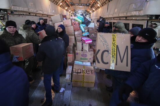 Russia Ukraine Humanitarian Aid