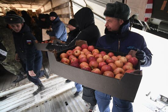 Russia Ukraine Humanitarian Aid