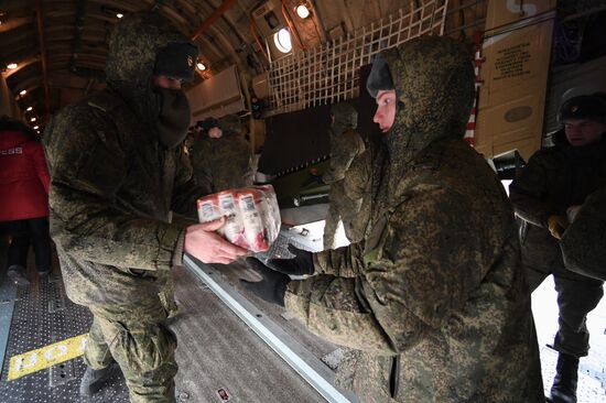 Russia Ukraine Humanitarian Aid