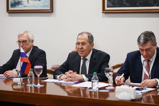 Turkey Antalya Diplomacy Forum Sideline Meetings