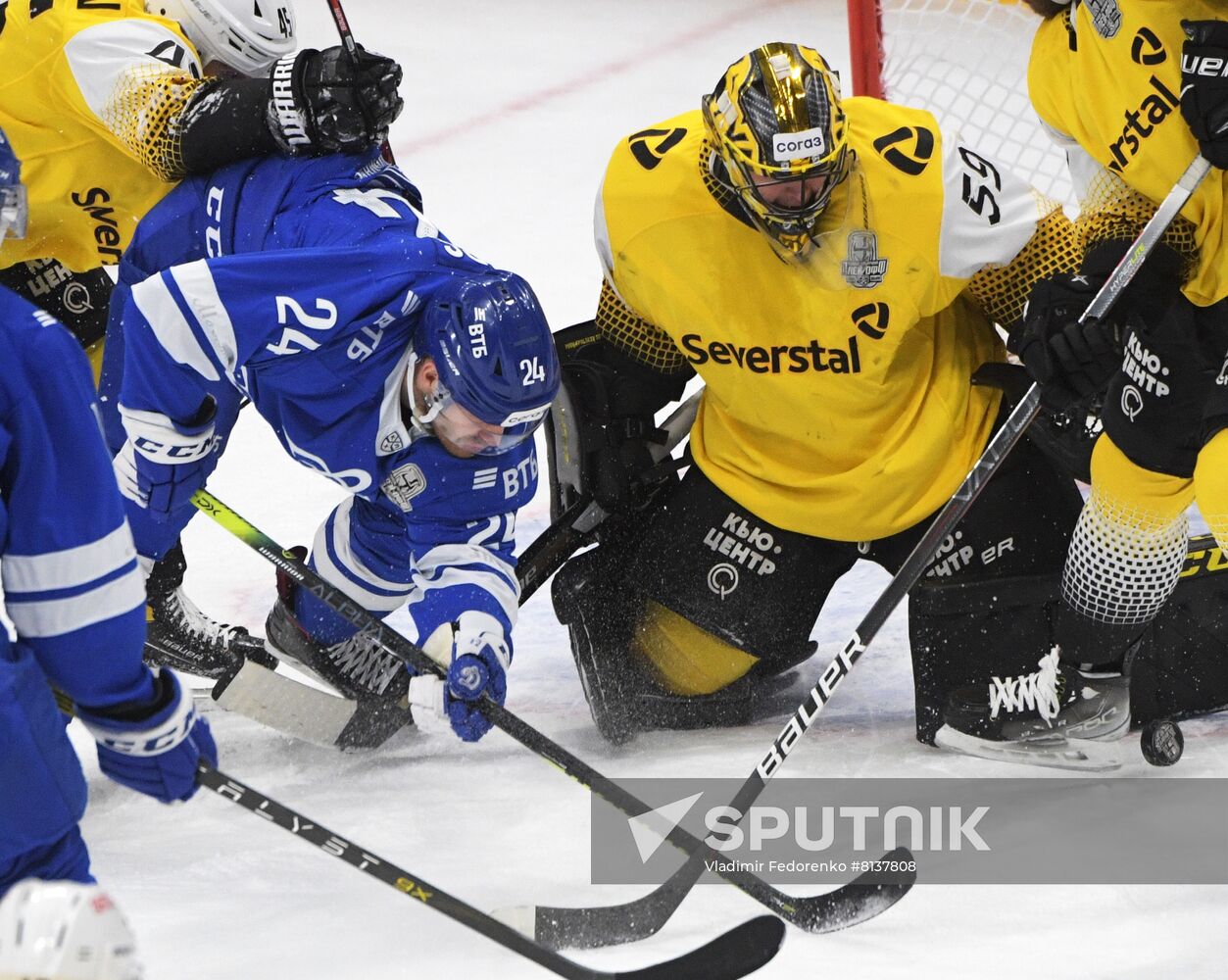 Russia Ice Hockey Kontinental League Dynamo - Severstal