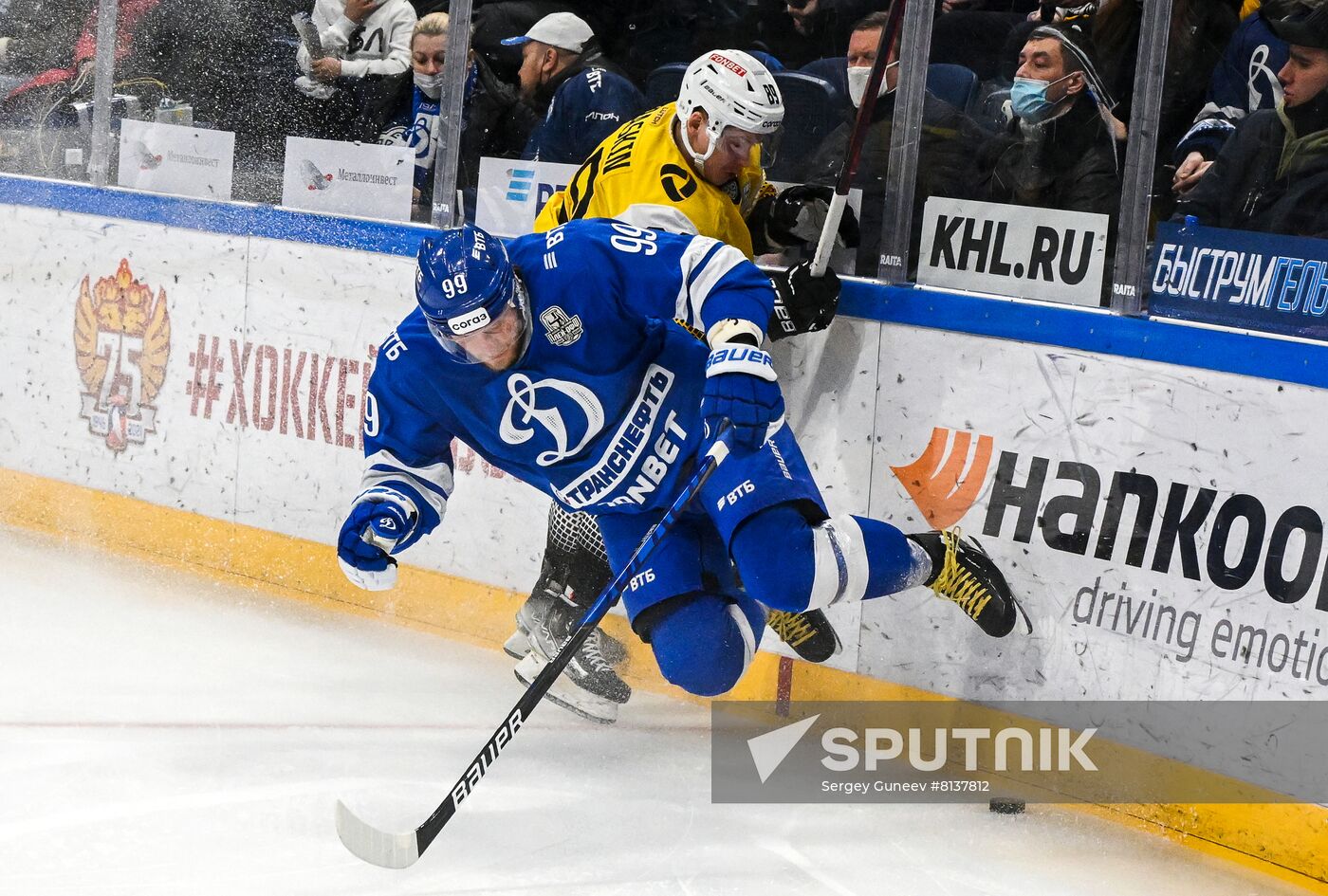 Russia Ice Hockey Kontinental League Dynamo - Severstal