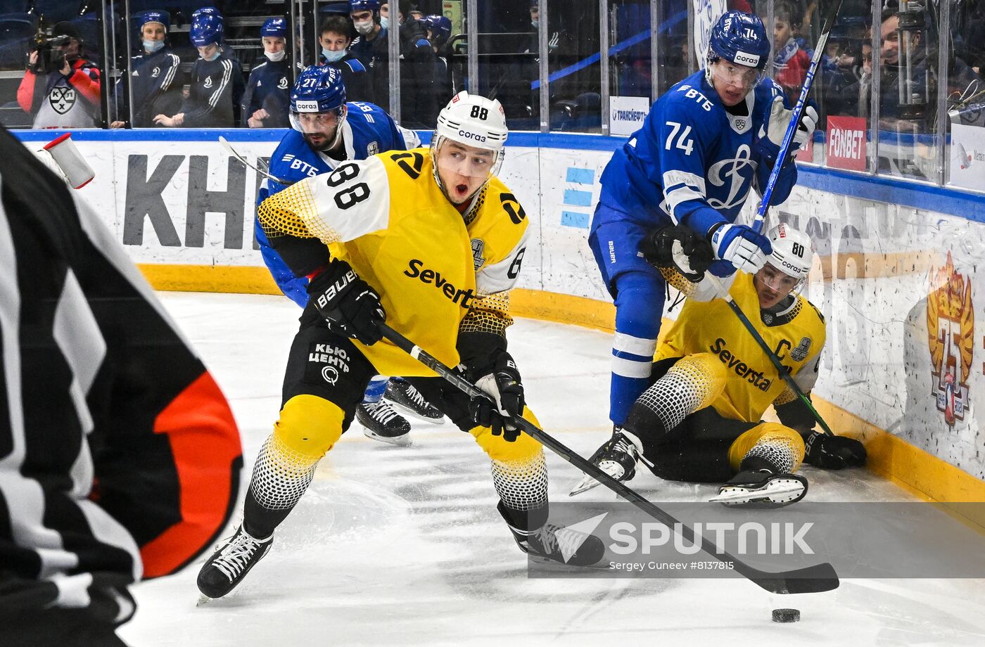 Russia Ice Hockey Kontinental League Dynamo - Severstal