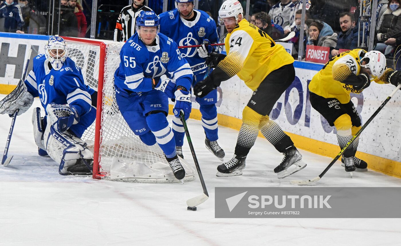 Russia Ice Hockey Kontinental League Dynamo - Severstal