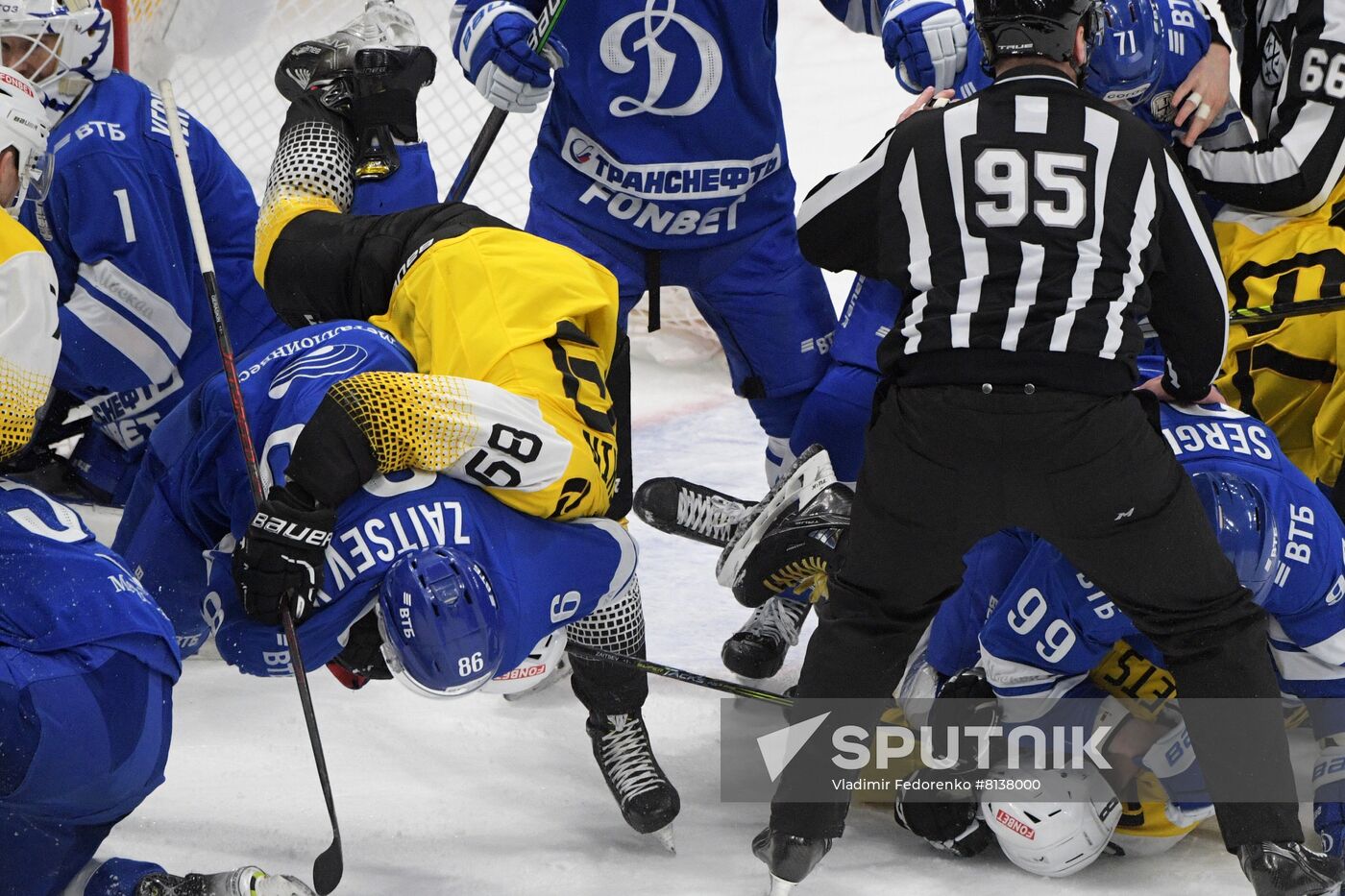 Russia Ice Hockey Kontinental League Dynamo - Severstal