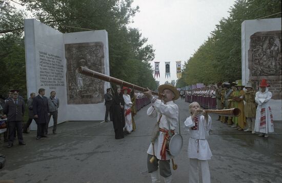 Festivities marking 500th birthday anniversary of Francysk Skaryna in Polotsk