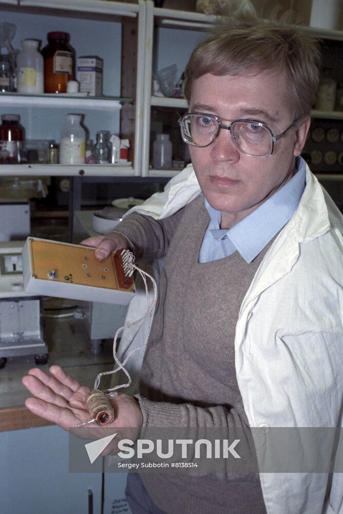 Soviet biologist Pyotr Garyayev