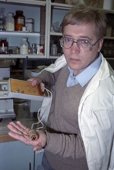 Soviet biologist Pyotr Garyayev
