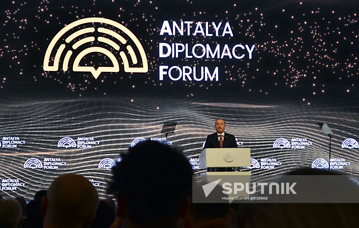 Turkey Antalya Diplomacy Forum