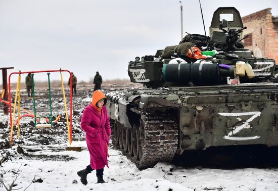 DPR LPR Russia Ukraine Military Operation