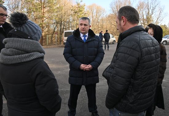 Belarus Ukraine Border Refugees