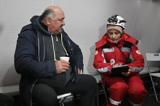 Belarus Ukraine Border Refugees