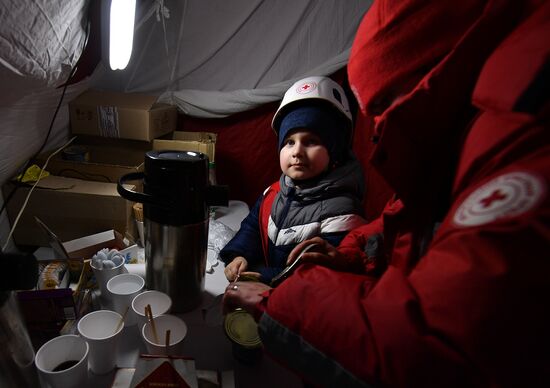 Belarus Ukraine Border Refugees